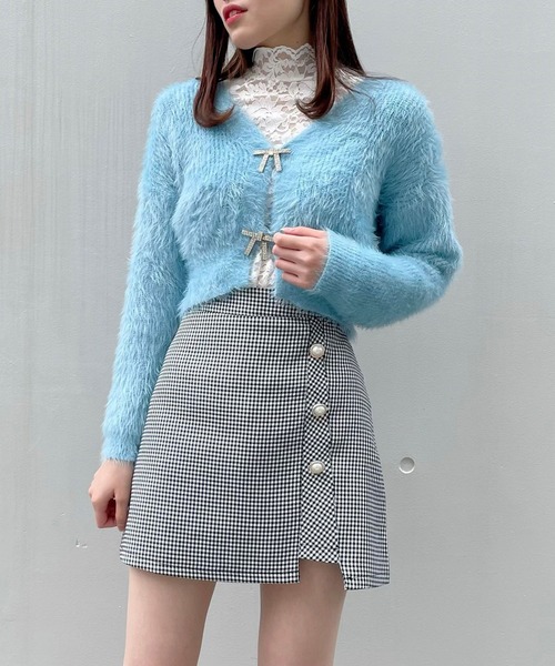 titty＆Co. PETIT（ティティアンドコープティ）の「【titty&Co.PETIT】パールボタンスカパン（スカート・レディース・マルチ/ブラック・SMALL/MEDIUM/LARGE）」の11枚目の写真