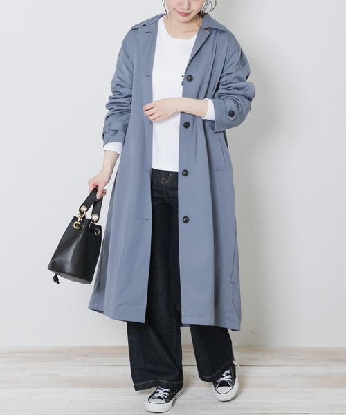 FENDI フェンディ　ライトグレー トレンチコート FENDI フェンディ ライトグレー トレンチコート FENDI フェンディ