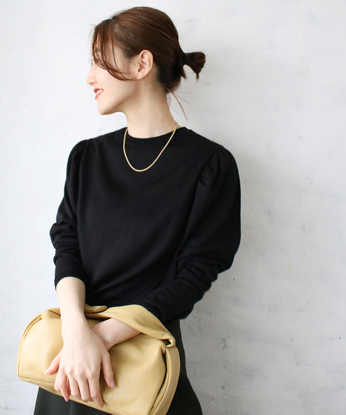 未使用 VERMEIL par iena パフスリーブニット VERMEIL par iena（ヴェルメイユパーイエナ）の「パフスリーブ