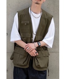 DEVICE | 【WEARISTA じーたー×DEVICE コラボ】DEVICE ＋ ハンティングベスト(ベスト)