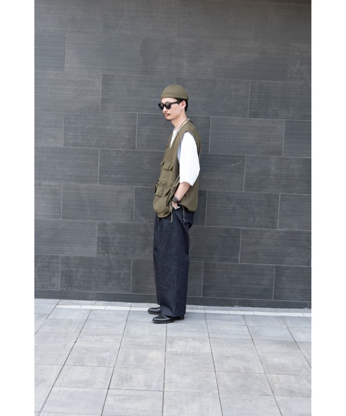 DEVICE（デバイス）の「【WEARISTA じーたー×DEVICE コラボ】DEVICE ＋ ハンティングベスト（ベスト・メンズ・ブラック/カーキ・FREE）」の13枚目の写真