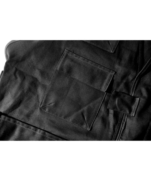 DEVICE（デバイス）の「【WEARISTA じーたー×DEVICE コラボ】DEVICE ＋ ハンティングベスト（ベスト・メンズ・ブラック/カーキ・FREE）」の8枚目の写真