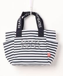 PEARLY GATES | 【PEARLY GATES】定番 カートバッグ ＜ボーダー柄＞ (UNISEX)(トートバッグ)