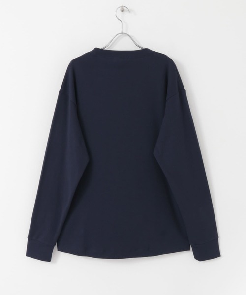 WORK NOT WORK URBAN RESEARCH（ワークノットワークアーバンリサーチ）の「WORK NOT WORK　Circular Rib T-Shirts Long-Sleeve（Tシャツ/カットソー・メンズ・ネイビー/グレー系その他/ブラック/オフホワイト・SMALL/MEDIUM/X-LARGE/LARGE）」の19枚目の写真