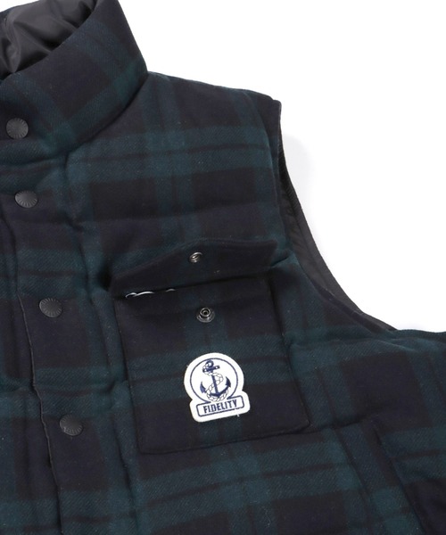 FIDELITY(フィデリティ)の「ETERMIN REVERSIBLE DOWN VEST / リバーシブルダウンベスト(ベスト・メンズ・B/C/D・SMALL/MEDIUM/LARGE)」の16枚目の写真