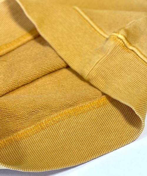 BIG FIELD（ビッグフィールド）の「【コットンUSA】ピグメントガゼットスウェット（80～150cm）（スウェット・キッズ・レッド/ラベンダー/ブルー/マスタード/ブラック/グリーン・110/130/140/150/90/95/120/80/100）」の7枚目の写真