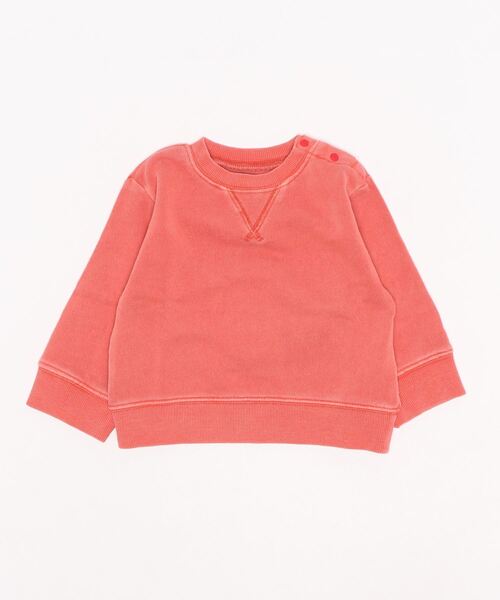 BIG FIELD（ビッグフィールド）の「【コットンUSA】ピグメントガゼットスウェット（80～150cm）（スウェット・キッズ・レッド/ラベンダー/ブルー/マスタード/ブラック/グリーン・110/130/140/150/90/95/120/80/100）」の18枚目の写真