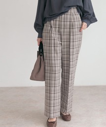 URBAN RESEARCH ROSSO | ハイウエストタックトラウザー(その他パンツ)