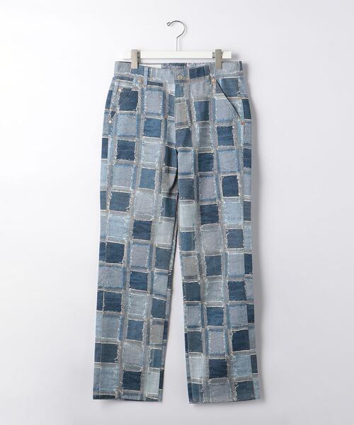 AndersonBell( アンダースンベル)の「<Andersson Bell> RODE PATCH PRT PT/デニムパンツ(デニムパンツ・メンズ・ネイビー・M/S)」の1枚目の写真