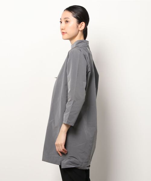 SETTO(セット)の「LONG SMOCK:長袖スモック(Tシャツ/カットソー・レディース・グレー・FREE)」の5枚目の写真