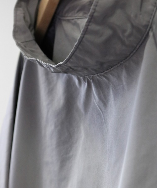 SETTO(セット)の「LONG SMOCK:長袖スモック(Tシャツ/カットソー・レディース・グレー・FREE)」の8枚目の写真