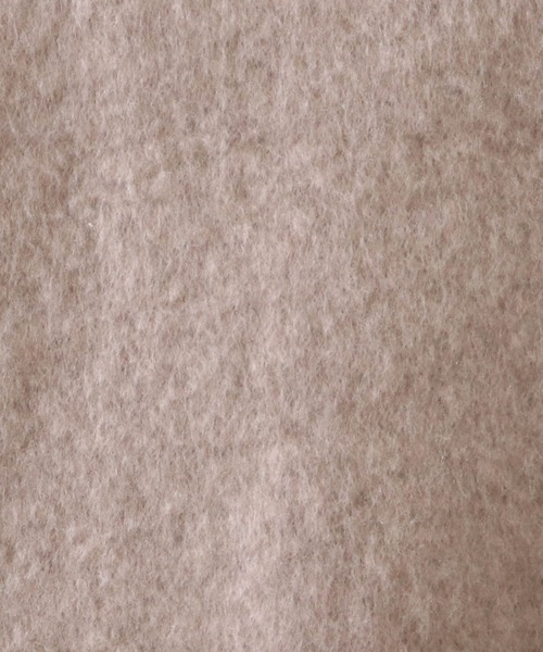 Cheek（チーク）の「大判フリンジマフラー（マフラー・レディース・ベージュ/ブルー/アイボリー/コーラルピンク・MEDIUM）」の11枚目の写真