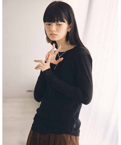 【美品】トゥデイフル todayful メッシュタンクトップ Mesh Tank Top（タンクトップ）｜TODAYFUL（トゥデイフル