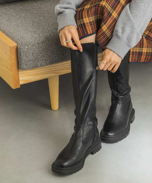 URBAN RESEARCH(アーバンリサーチ)の「ロングブーツ(ブーツ・レディース・ブラック・36/38/37)」の3枚目の写真