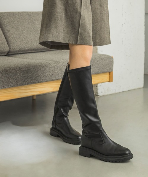 URBAN RESEARCH(アーバンリサーチ)の「ロングブーツ(ブーツ・レディース・ブラック・36/38/37)」の4枚目の写真