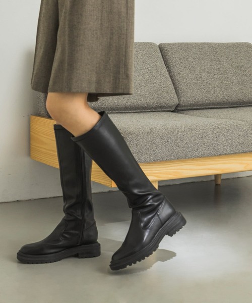URBAN RESEARCH(アーバンリサーチ)の「ロングブーツ(ブーツ・レディース・ブラック・36/38/37)」の7枚目の写真
