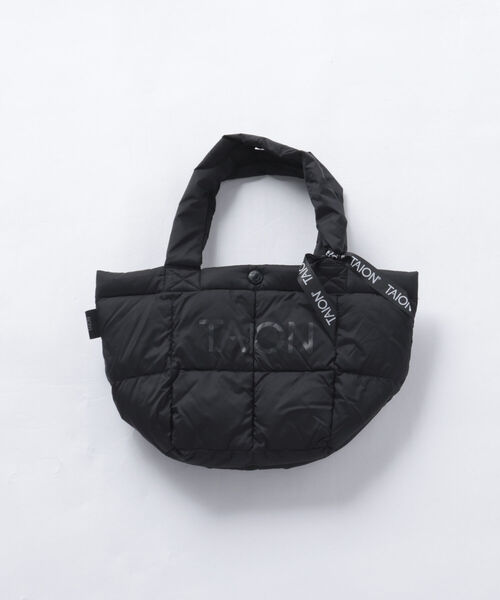 FREDY&GLOSTER(フレディアンドグロスター)の「【TAION/タイオン】LUNCH DOWN TOTE BAG-S(トートバッグ・レディース・オリーブ/ブラック/ライトパープル・FREE)」の7枚目の写真