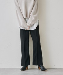 prose verse | サイドスリットセンタープレスパンツ(スラックス)