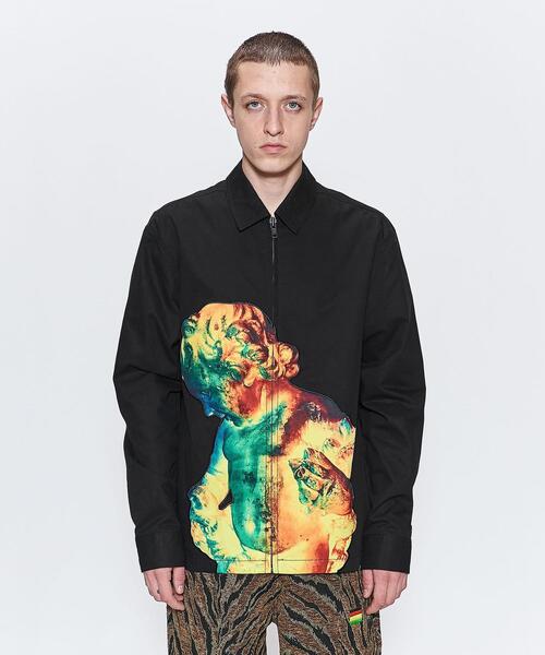 PLEASURES(プレジャー)の「<PLEASURES × NEW ORDER> WORK JK/ワークジャケット(その他アウター・メンズ・ブラック・M/L)」の1枚目の写真