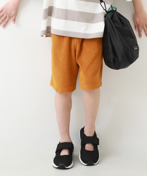 devirock(デビロック)の「パイル地ハーフパンツ(その他パンツ・キッズ・杢グレー/グリーン系その他/ネイビー/ブルー系その他/キャメル/カーキ/ブラック/ヘザーチャコール・140cm/150cm/160cm/120cm/130cm/100cm/80cm/90cm/110cm)」の8枚目の写真