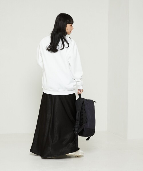 FREAK'S STORE（フリークスストア）の「Dog Smooth Fox Terrier Art Sweat Shirt/スムース・フォックス・テリア ドッグプリントスウェット(犬スウェット)（スウェット・レディース・ホワイト/ライトグレー・ﾌﾘ-）」の19枚目の写真