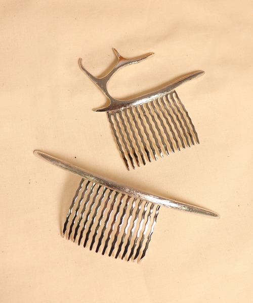 voov（ブーブ）の「垢抜けポイントアップ。ゴールドシルバーメタルヘアコーム（その他ヘアアクセサリー・レディース・ゴールド系その他3/シルバー系その他4/シルバー系その他2/ゴールド系その他・フリー）」の7枚目の写真