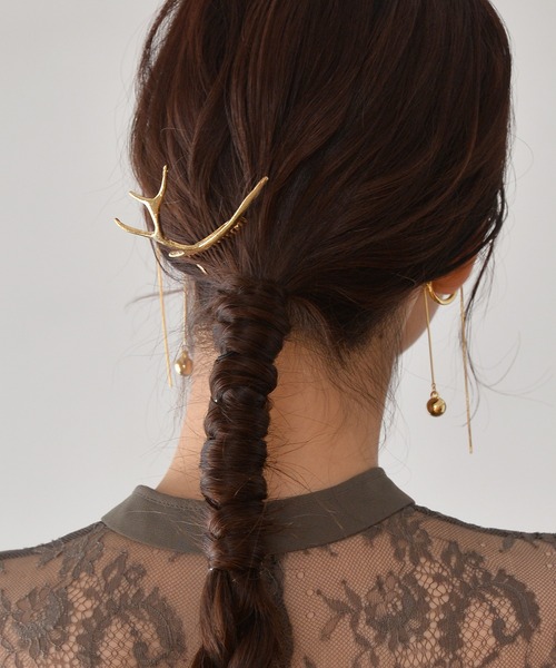 voov（ブーブ）の「垢抜けポイントアップ。ゴールドシルバーメタルヘアコーム（その他ヘアアクセサリー・レディース・ゴールド系その他3/シルバー系その他4/シルバー系その他2/ゴールド系その他・フリー）」の16枚目の写真