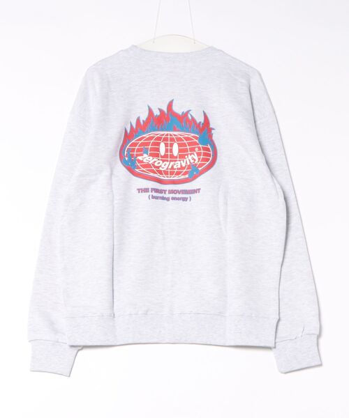 VIBGYOR(ヴィブジョー)の「【CHICHI】Zarograviaty LOGO プリント クルーネック スウェット(スウェット・レディース・ブラック/グリーン/グレー系その他・FREE)」の16枚目の写真