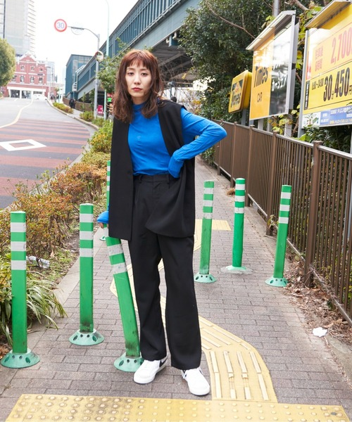 Auntie Rosa Holiday（アンティローザホリデー）の「カラーレスジレ（セットアップ対応）（ベスト・レディース・ネイビー/ブラック・FREE）」の7枚目の写真