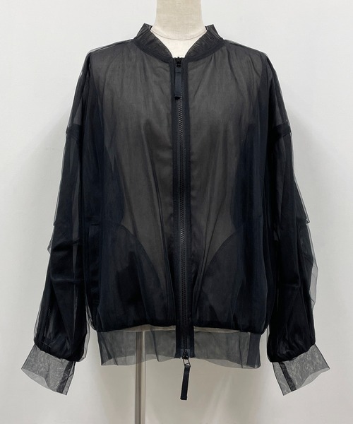 AULA AILA（アウラアイラ）の「シアーブルゾン（SHEER BLOUSON