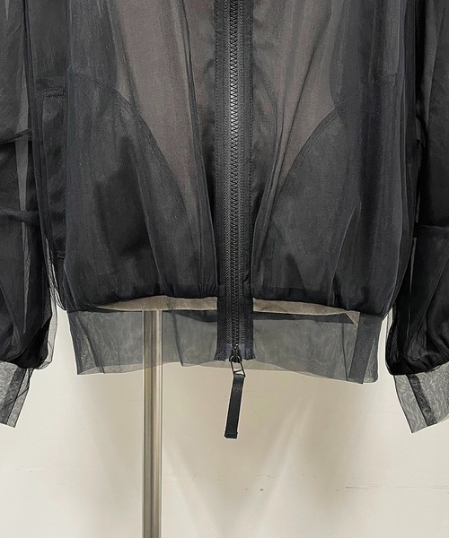 AULA AILA（アウラアイラ）の「シアーブルゾン（SHEER BLOUSON