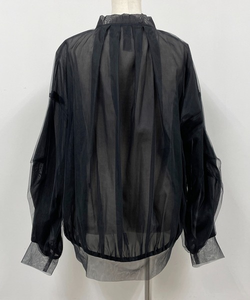 シアーブルゾン（SHEER BLOUSON）（ブルゾン）｜AULA AILA
