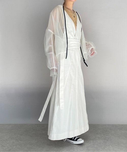 AULAAILA シアーブルゾン SHEER BLOUSON — aulaaila