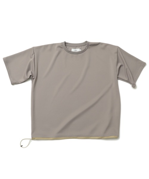 FUSE(フューズ)の「ドローストリングTEE(Tシャツ/カットソー・メンズ・グレー/モカ・02/03)」の7枚目の写真