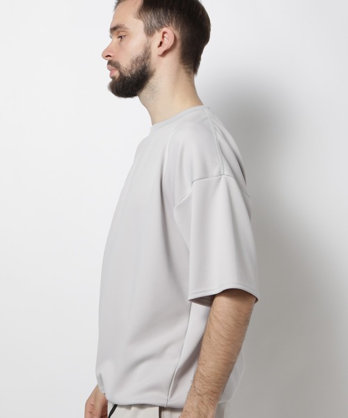 FUSE(フューズ)の「ドローストリングTEE(Tシャツ/カットソー・メンズ・グレー/モカ・02/03)」の13枚目の写真