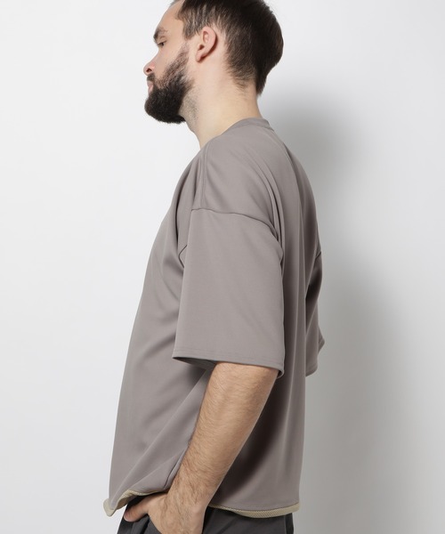 FUSE(フューズ)の「ドローストリングTEE(Tシャツ/カットソー・メンズ・グレー/モカ・02/03)」の14枚目の写真