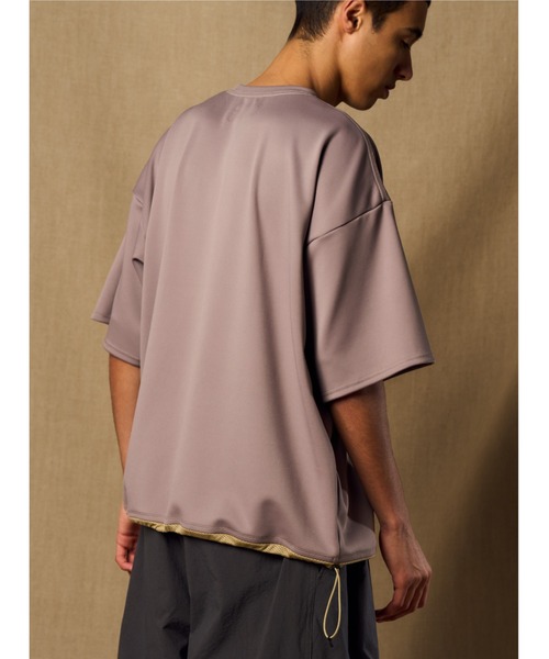 FUSE(フューズ)の「ドローストリングTEE(Tシャツ/カットソー・メンズ・グレー/モカ・02/03)」の19枚目の写真