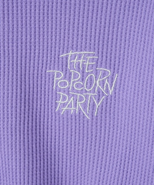 CIAOPANIC TYPY（チャオパニックティピー）の「■【KIDS】刺繍ワッフルプルオーバー（Tシャツ/カットソー・キッズ・ホワイト系その他/カーキ/バイオレット・SMALL/MEDIUM/LARGE/X-LARGE/XX-LARGE）」の11枚目の写真