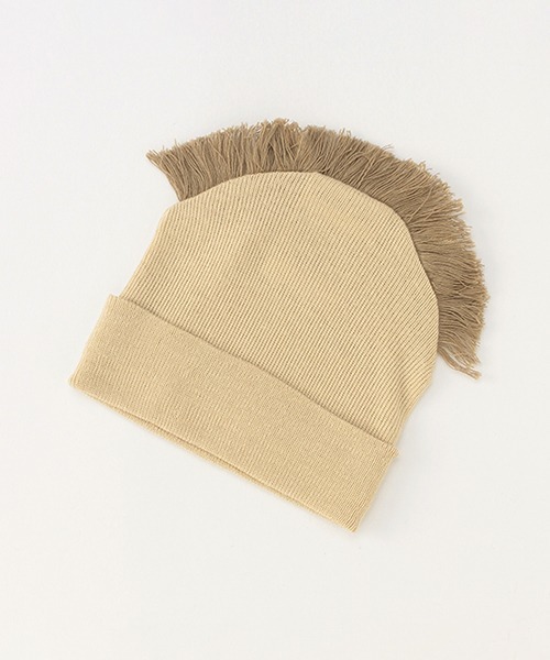 petit main（プティマイン）の「コットンアニマルワッチ（ニットキャップ/ビーニー・キッズ・ベージュ/イエロー/アイボリー・FREE）」の6枚目の写真