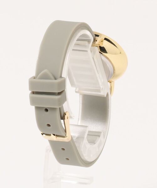 Three Four Time（ｽﾘｰﾌｫｰﾀｲﾑ）の「シンプルラバーウォッチ　/　時計（アナログ腕時計・レディース・グレー/カーキ/ブラック/ホワイト・FREE）」の5枚目の写真