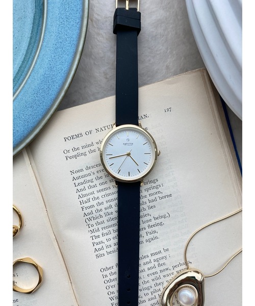 Three Four Time（ｽﾘｰﾌｫｰﾀｲﾑ）の「シンプルラバーウォッチ　/　時計（アナログ腕時計・レディース・グレー/カーキ/ブラック/ホワイト・FREE）」の10枚目の写真