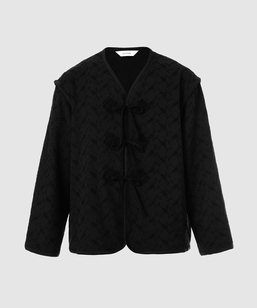 SASQUATCHfabrix.（サスクワァッチファブリックス）の「FLOWER LINER JACKET（その他アウター・メンズ・ブラック/オリーブ・M/L/XL）」の2枚目の写真