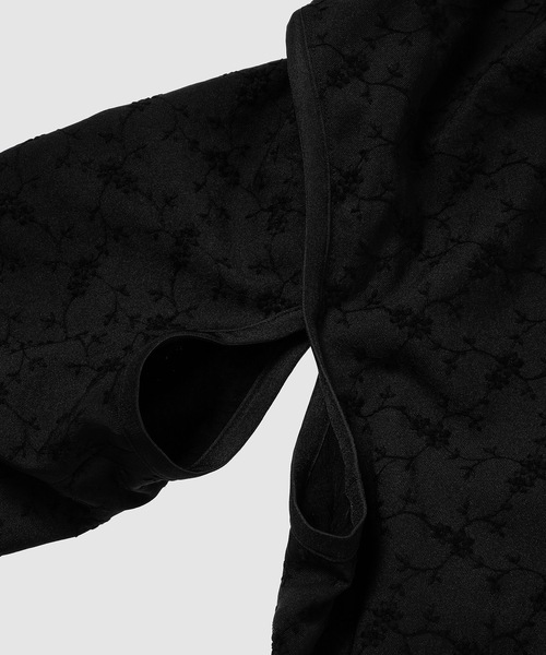 SASQUATCHfabrix.（サスクワァッチファブリックス）の「FLOWER LINER JACKET（その他アウター・メンズ・ブラック/オリーブ・M/L/XL）」の4枚目の写真