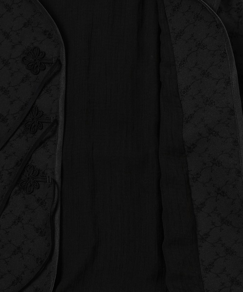 SASQUATCHfabrix.（サスクワァッチファブリックス）の「FLOWER LINER JACKET（その他アウター・メンズ・ブラック/オリーブ・M/L/XL）」の6枚目の写真