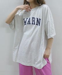 CORNERS | WARNカレッジロゴビッグTシャツ(Tシャツ/カットソー)