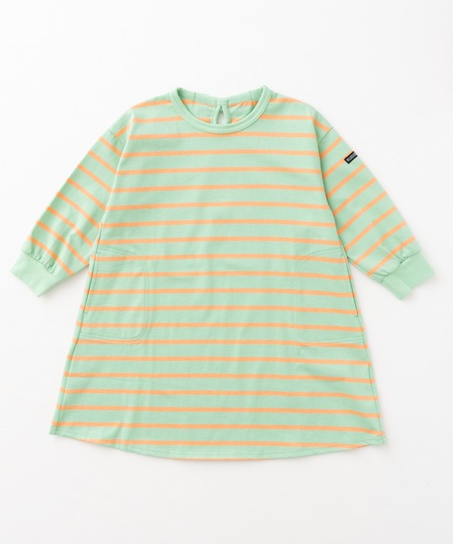 RUGGEDWORKS（ラゲッドワークス）の「《お揃い》ボーダーカットワンピース（ワンピース・キッズ・ブルー系その他/ライトグリーン・L/XS/S/XL/M）」の16枚目の写真