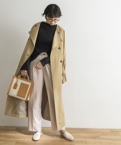 URBAN RESEARCH（アーバンリサーチ）の「ビルドネックランダムリブカットソー（Tシャツ/カットソー・レディース・ライトグレー/ブラック/パープル/グリーン・FREE）」の13枚目の写真