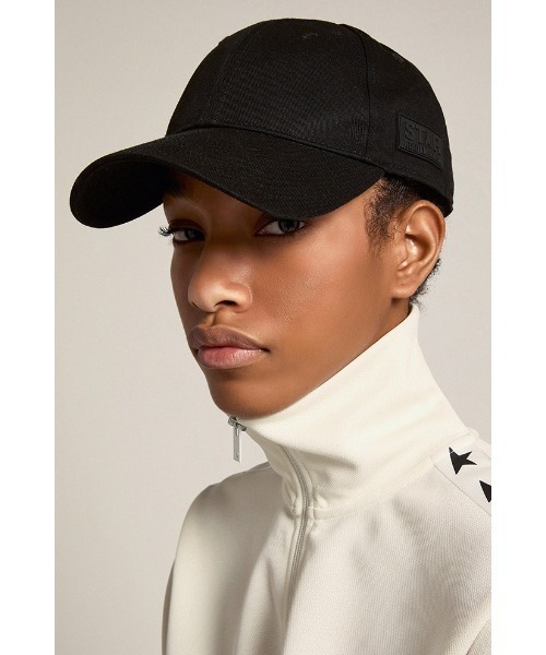 GOLDEN GOOSE（ゴールデングース）の「GOLDEN GOOSE Star Collection / BASEBALL CAP SIDE STAR LOGO PATCH（キャップ・メンズ・ブラック系その他・ONE SIZE）」の5枚目の写真