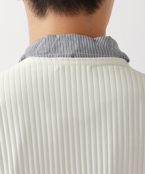 ALAND(エーランド)の「3.3Field Trip/PLEATSノースリーブ 2275824(ベスト・メンズ・アイボリー/ブラック・FREE)」の16枚目の写真