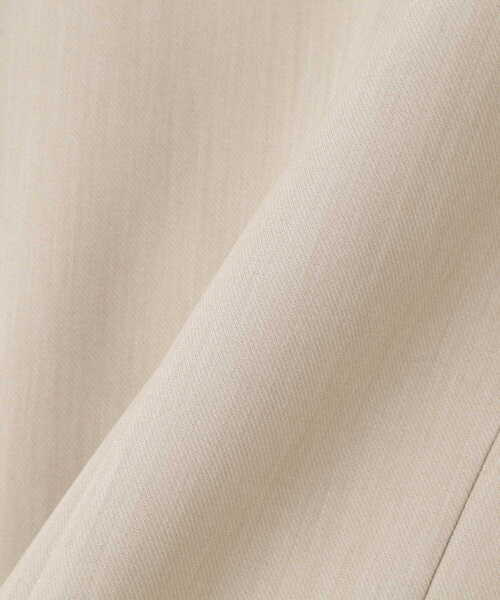 PROPORTION BODY DRESSING（プロポーションボディドレッシング）の「ノーカラージャケット / 1212150302（テーラードジャケット・レディース・ベージュ/ブラウン・SMALL/MEDIUM）」の16枚目の写真